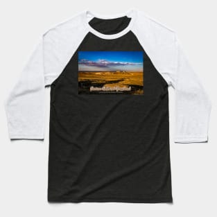 Sunset on the Pawnee Buttes at Pawnee National Grassland Colorado Baseball T-Shirt